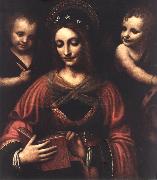 LUINI, Bernardino Saint Catherine a oil painting reproduction